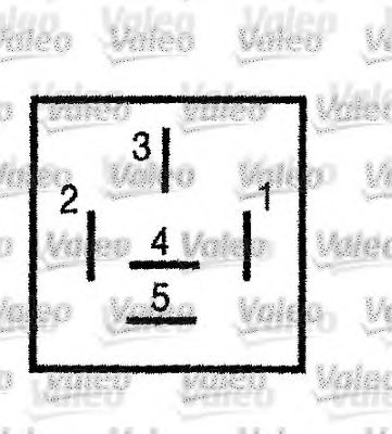 VALEO 643813 Relay, main current